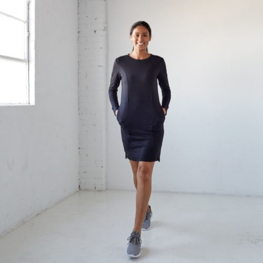 Senita Athletics Getaway Dress Black, Size XS